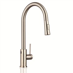 টাচলেস পুল আউট রান্নাঘরের কল